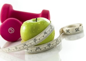 Apple and weights
