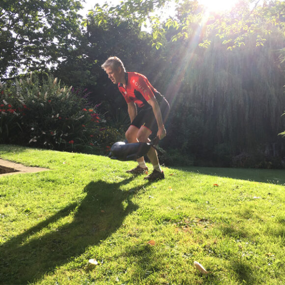 Malcolm Wiley Exercising